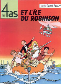 Et l'Ile du Robinson - (Les 4 As 9)