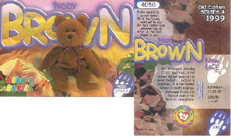 Teddy Brown Card