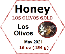 Los Olivos Gold - Honey Label (Top) - 2021