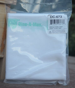 Din-A-Max beetle Towels, half sheet 10 count
