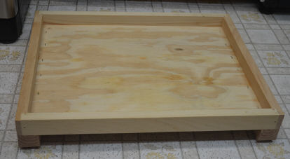 Drip tray, wooden