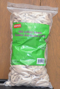 Rubber bands, bag of