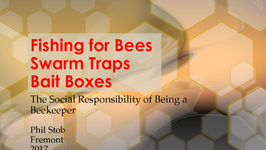 Fishing for Bees - Swarm Traps - Bait Boxes