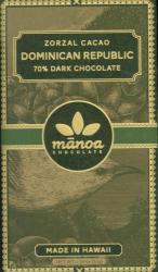 mānoa - Zorzal Cacao Dominican Republic 70%