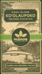 Ko'olaupoko - O'ahu Island Chocolate 70% (mānoa)