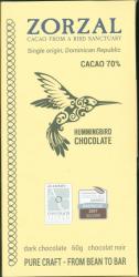 Hummingbird Chocolate - Zorzal - Dominican Republic 70%