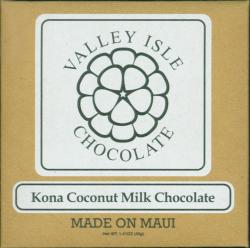 Kona Coconut Milk Chocolate (Valley Isle Chocolate)