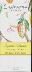 Castronovo - Salitral, Peru 70% Desert Criollo Cacao