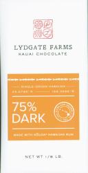 Lydgate Farms - 75% Dark made with Kōloa Hawaiian Rum