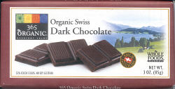 365 Organic (Whole Foods) - Organic Swiss Dark Chocolate