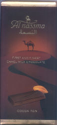 Al Nassma - Camel Milk Chocolate 70%