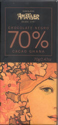 Amatller - Chocolate Negro 70% Cacao Ghana