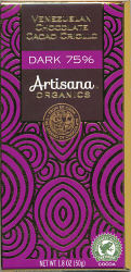 Artisana Organics - Venezuelan Criollo Cacao Dark 75%