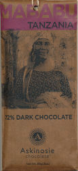 Askinosie - Mababu Tanzania 72% Dark Chocolate
