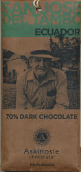 Askinosie - San Jose Del Tambo Ecuador 70% Dark Chocolate
