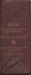 Bar au Chocolat - Pulse House Blend Dark Chocolate 70% Aged in Coffee Beans