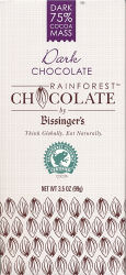 Dark Rainforest Chocolate 75% (Bissinger's)