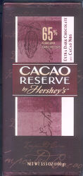 Hershey's - Cacao Reserve Extra Dark with Cacao Nibs 65%