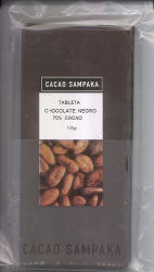 Cacao Sampaka - Chocolate Negro 70%
