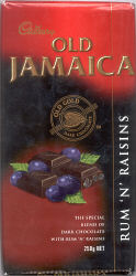 Cadbury - Old Jamaica Rum 'N' Raisins