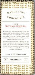 Mantuano, Venezuela 70% 2016 Harvest (Dandelion)