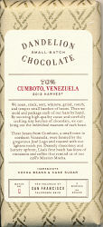 Cumboto, Venezuela 70% 2012 Harvest (Dandelion)