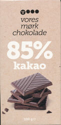 Dansk Supermarked A/S - Vores Mørk Chokolade 85%