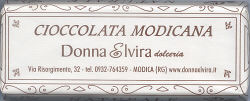 Donna Elvira - Cioccolata Modicana