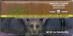 Endangered Species - Intense Dark Chocolate With Cocoa Nibs