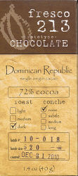 213 Dominican Republic 72% (Fresco)