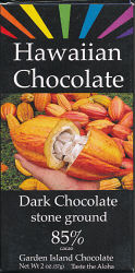 Garden Island Chocolate Co. - Dark Chocolate Stone Ground 85%