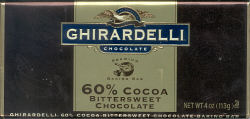 60% Cocoa Bittersweet (Ghirardelli)