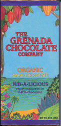 Organic Dark Chocolate Nib-A-Licious (Grenada Chocolate Company)