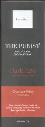 Purist Ocumare Valley Dark 72% with Chilli and Cocoa Nibs (Hotel Chocolat)
