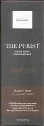 Purist Rabot Estate Dark 72% (Hotel Chocolat)