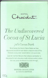 The Undiscovered Cocoa of St. Lucia 72% (Hotel Chocolat)