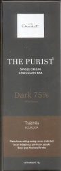 Purist Tsáchila Dark 75% (Hotel Chocolat)