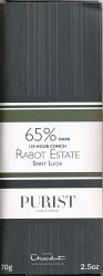 Purist 65% Dark 120-Hour Conch Rabot Estate (Hotel Chocolat)