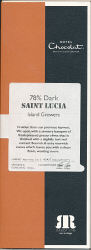 Hotel Chocolat - 78% Dark Saint Lucia Island Growers