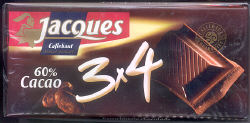 Jacques Callebaut - 3 x 4 60%
