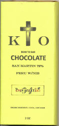 KTO Chocolate - San Martin 72% Peru w/Nib