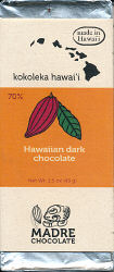 Madre Chocolate - Hawaiian Dark Chocolate