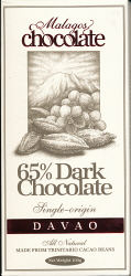 65% Dark Chocolate Davao (Malagos Chocolate)