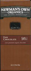 Newman's Own Organics - Dark Chocolate 54%