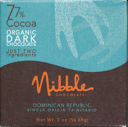 Nibble Chocolate - Dominican Republic 77%