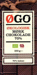 Øgo | Netto - Øgo Dark Chocolate 70%