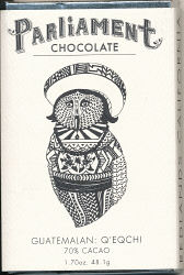 Parliament Chocolate - Guatemalan: Q'Eqchi 70%