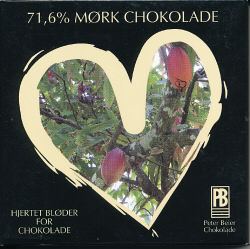 Peter Beier Chokolade A/S - 71.6% Mørk Chokolade