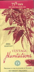 Vintage Plantations - 75% Dark with Salted Macadamia Nuts