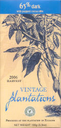 Vintage Plantations - 65% Dark with Popped Cocoa Nibs